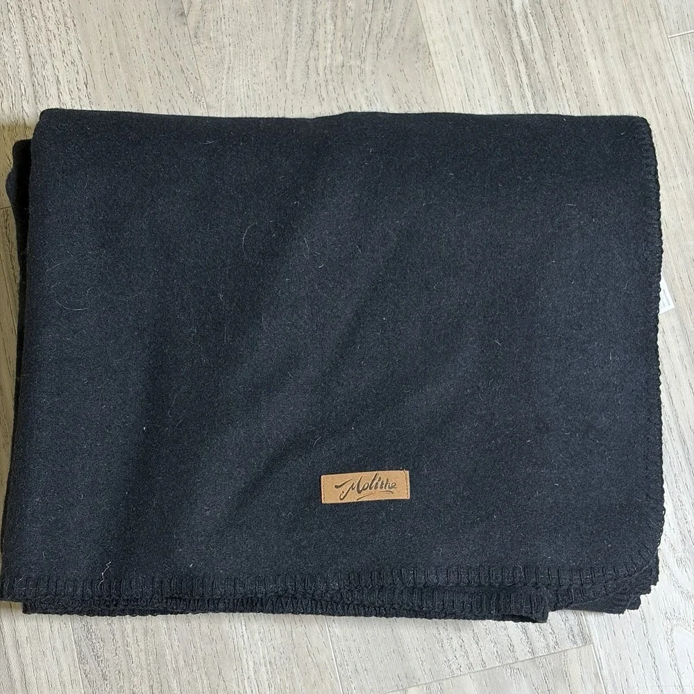 Molithe 100% Wool Blanket, 62